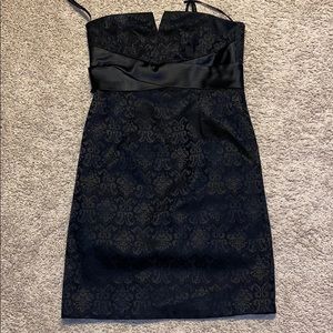 Strapless Black Dress